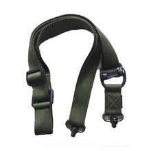 Load image into Gallery viewer, Tactical sling 1 or 2 point qd w/swivel studs olive green
