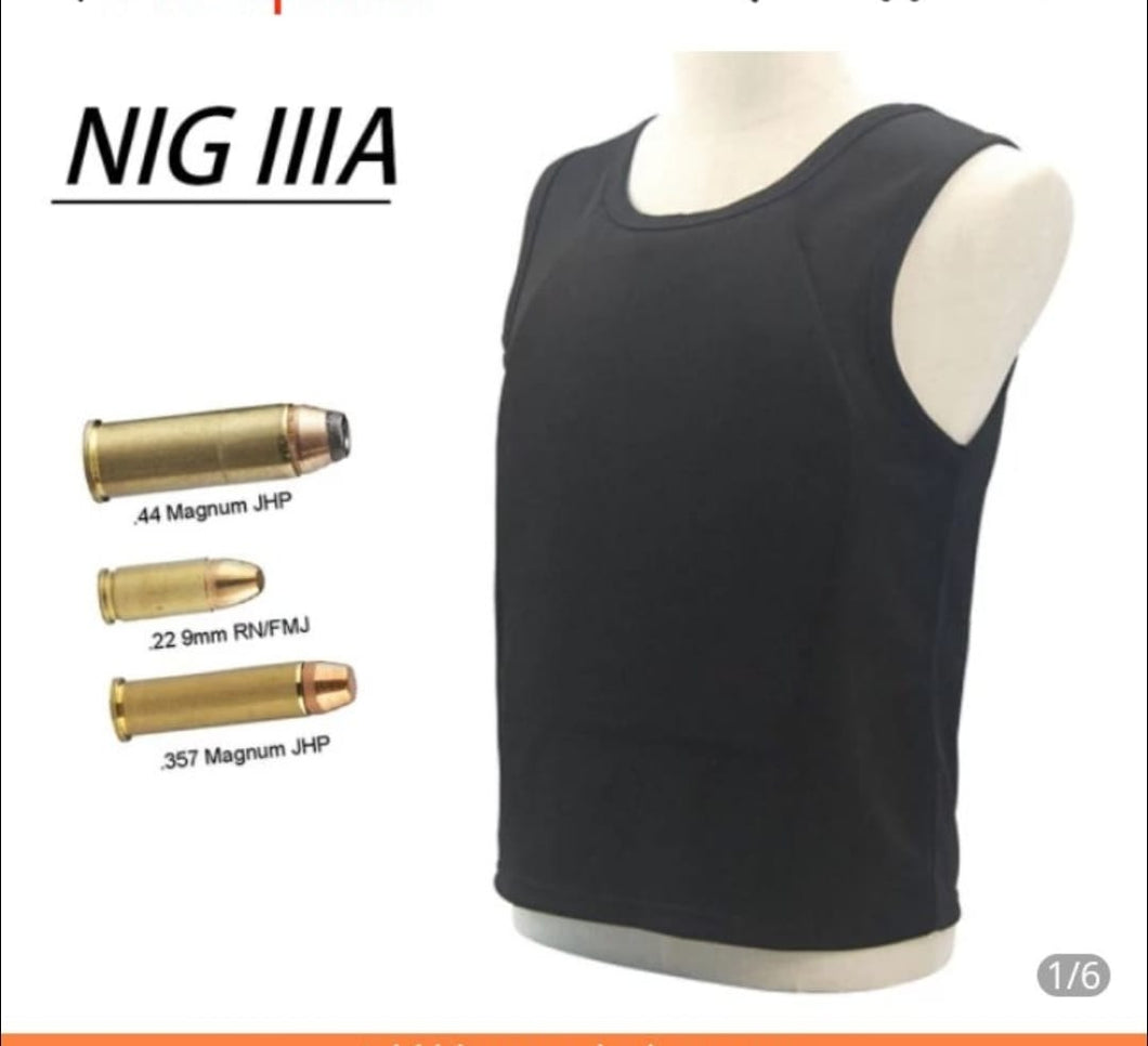 Soft Armour level IIIa covert vest XXl