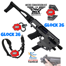 Load image into Gallery viewer, Gen 2 MCK Glock 26/27 micro conversion
