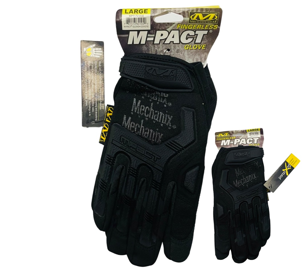 Gloves large Black