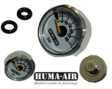 Load image into Gallery viewer, Huma-Air Pressure Gauge 25mm G1/8 BSP
