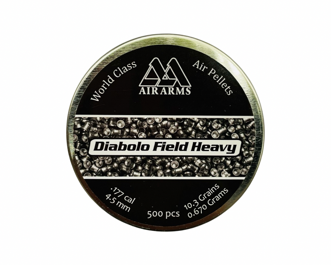 Air Arms Diabolo Field Heavy 10.3grain 4.52mm 500s