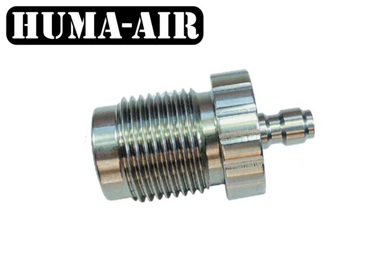 Huma-air Din 300 adaptor to a male quick connect coupler (foster)