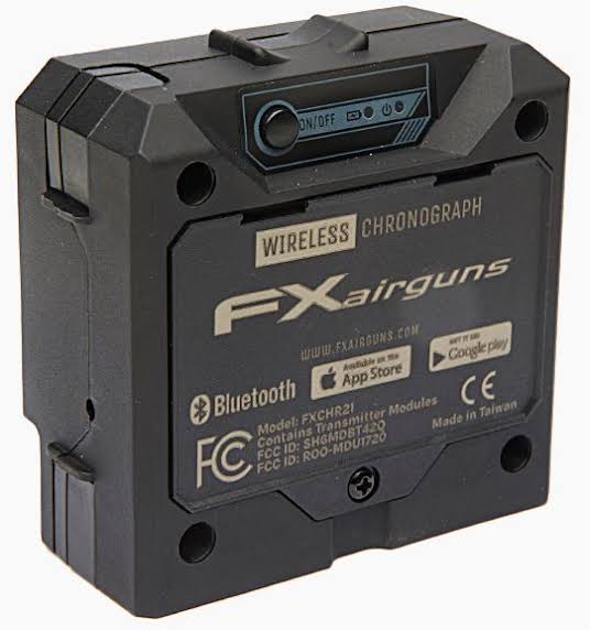 FX Radar Chronograph wireless with bluetooth for airguns