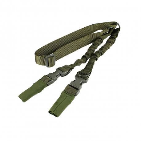 Tactical sling 2 point heavy duty olive green