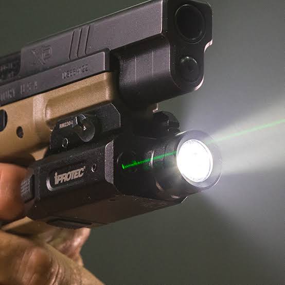 IProtec RM230-LSG RAIL-MOUNT FIREARM LIGHT & GREEN LASER COMBO