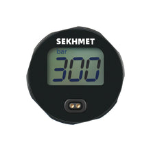 Load image into Gallery viewer, Sekhmet Digital Gauge (manometer) 25MM Black 1/8 BSP
