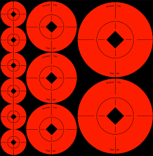 Birchwood Casey TARGET SPOTS® ASSORTED SIZE ORANGE TARGETS