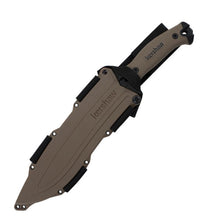 Load image into Gallery viewer, Kershaw Camp 10 Tan Handel w/black Blade &amp; Tan Sheath
