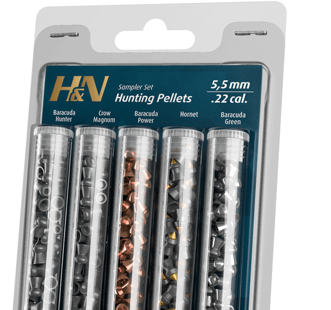 H&N Sampler hunting pellets 5.5mm